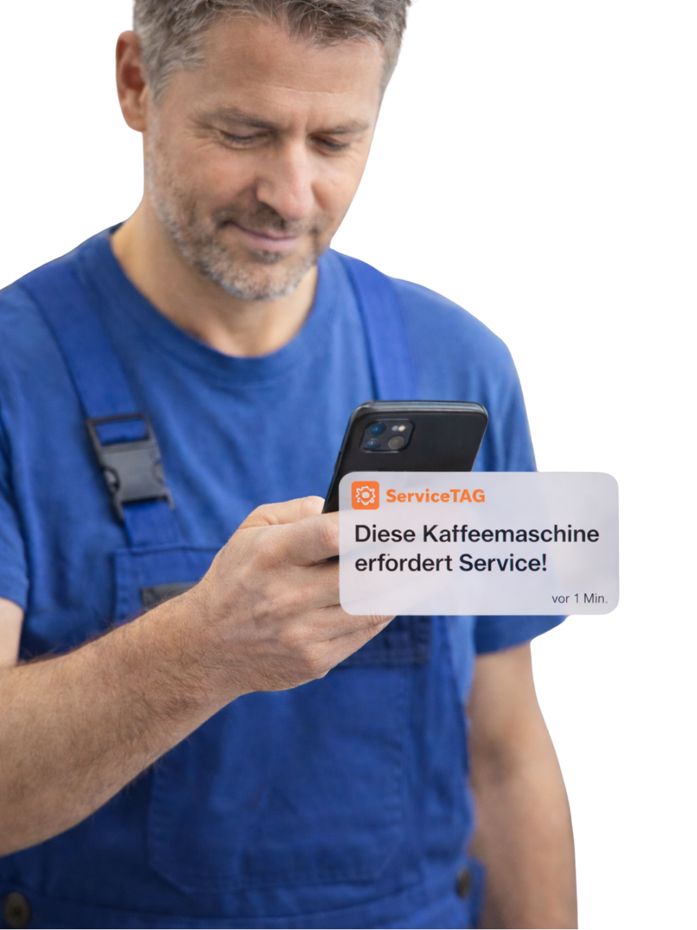 Meldung geht direkt an den Service
